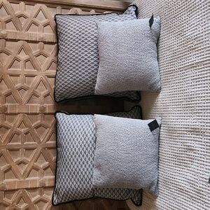 NWT pair of taupe standard shams